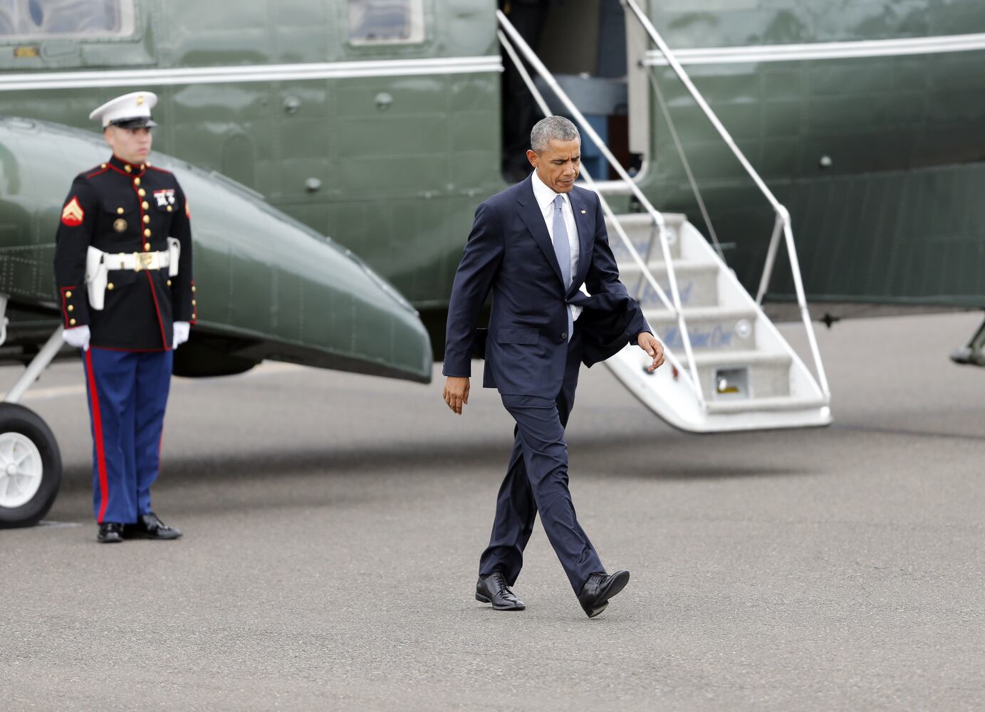 PHOTOS: President Obama visits Roseburg and Seattle
