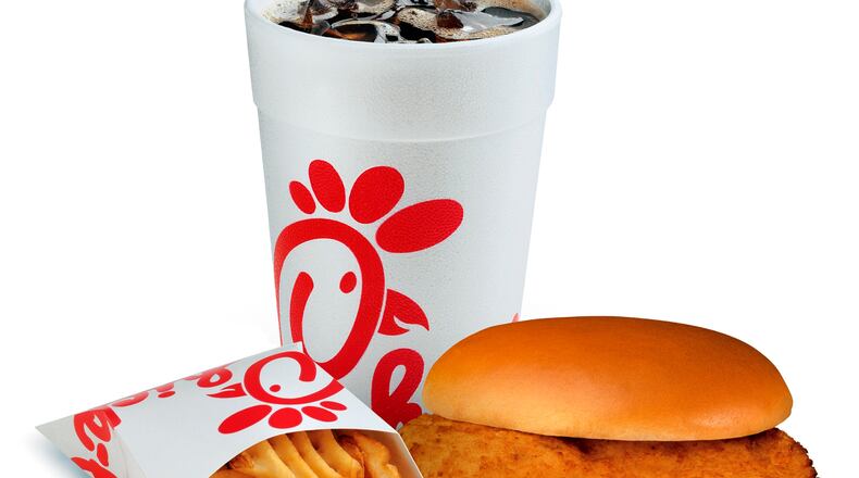 Chick-fil-A menu items will be offered to Cobb senior citizens on a six-month trial basis at the Café and Dinner Theater within the Senior Wellness Center at 1150 Powder Springs St., Marietta. AJC file photo