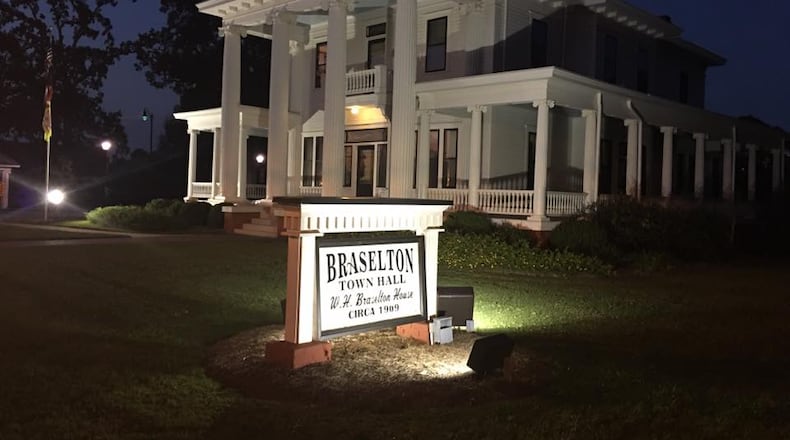 Braselton expected to adopt Fiscal Year 2019 budget. Courtesy Town of Braselton