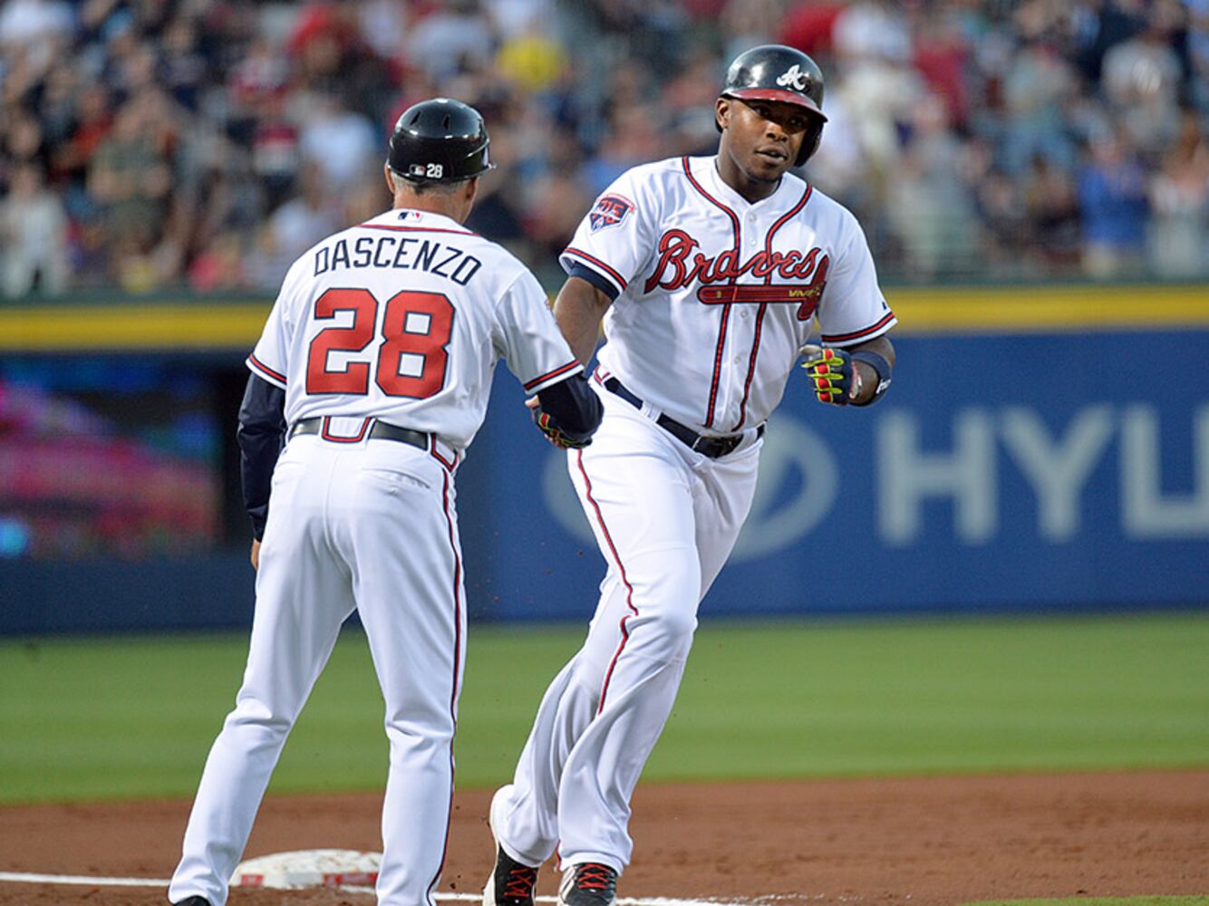 Justin Upton as a Brave