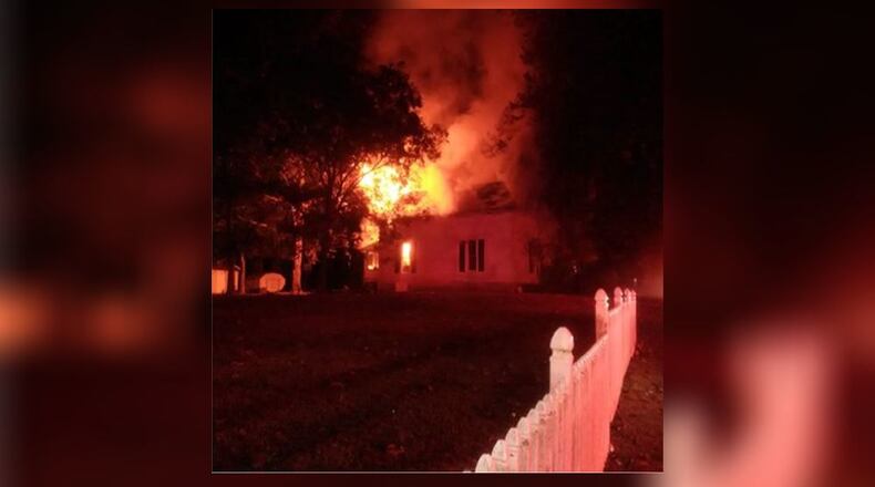 A home on Fence Road in Dacula sustained heavy damage in a Wednesday night fire, according to fire officials. The residents were displaced.