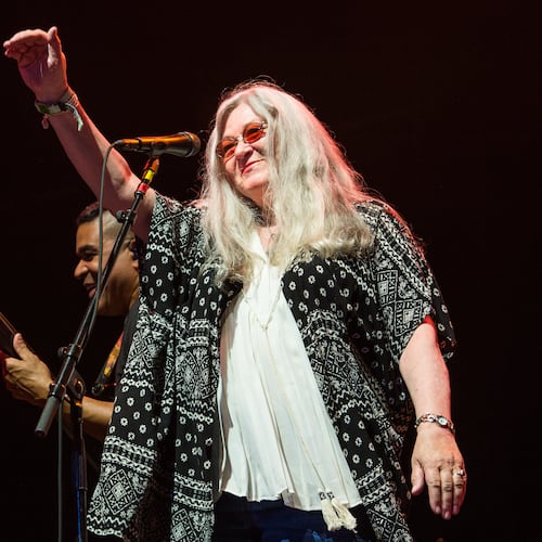 FILE - Donna Jean Godchaux performs with Dead & Company at the Bonnaroo Music and Arts Festival in Manchester, Tenn., on June 12, 2016. (Photo by Amy Harris/Invision/AP, File)