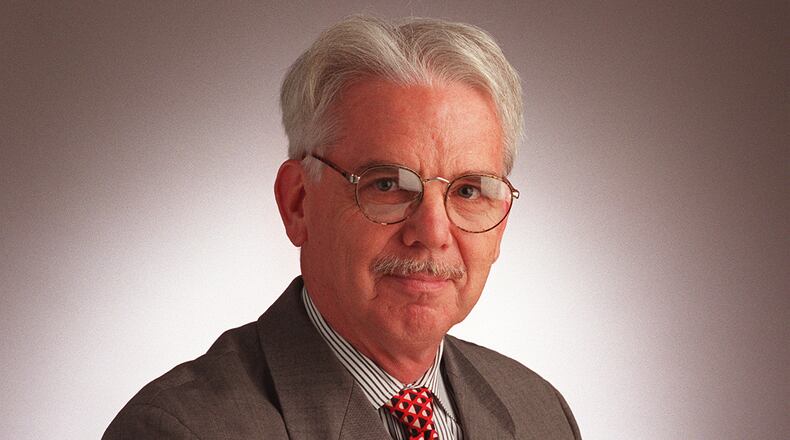 Jim Wooten was a Vietnam veteran and dedicated conservative Georgia journalist who impacted the state with his reporting and by mentoring a generation of Atlanta reporters. (DAVID TULIS/AJC STAFF)