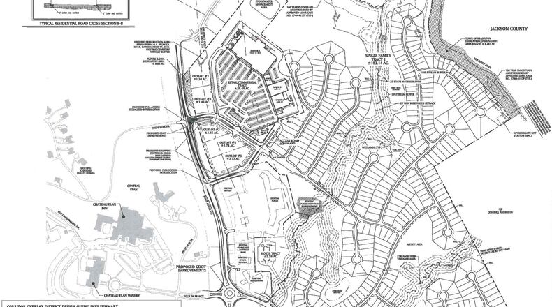 Developer withdraws plans for mixed-use development along State Route 211 in Braselton. Courtesy City of Braselton