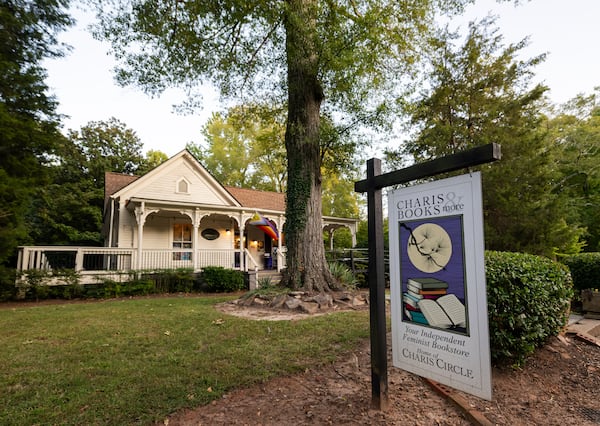 Charis Books & More in Decatur will hold a Charis After Dark event June 5. (Bita Honarvar for the AJC 2024)