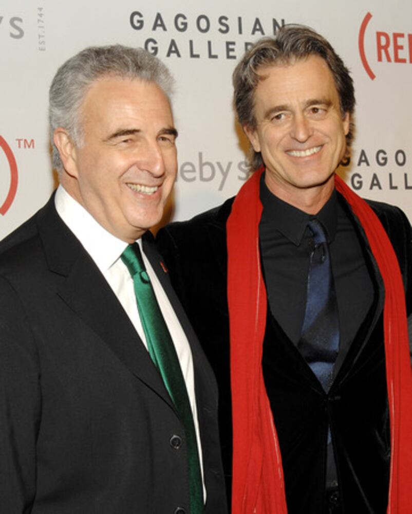 Celebrities show heart at (Red) auction
