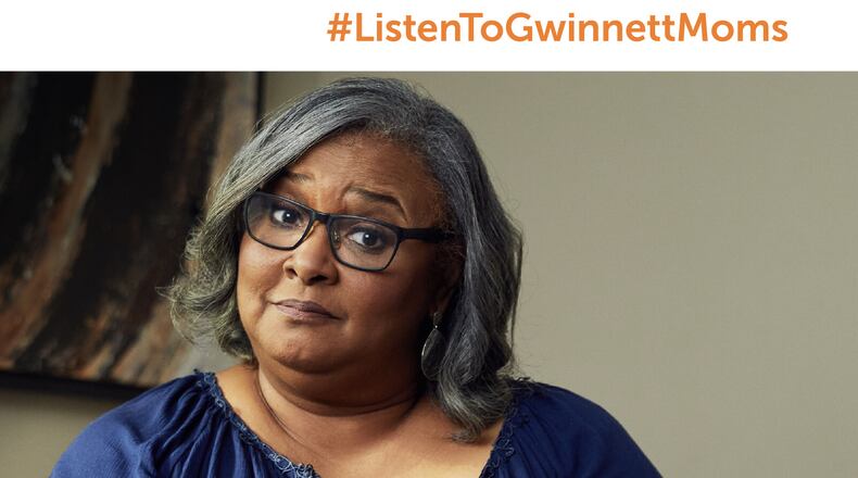 Gwinnett County wants you to listen to your mom, or any of these Gwinnett moms, when it comes to taking precautions against COVID-19.