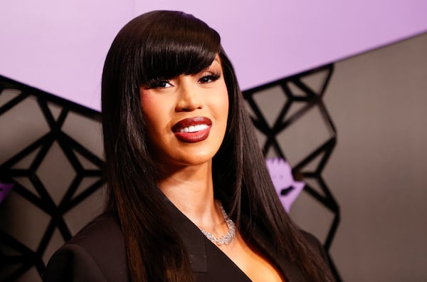 Cardi B — pictured attending the Hollywood Unlocked Impact Awards in 2024 — will embark on her first headlining tour in February, including stopping in Atlanta's State Farm Arena in April. (Michael Tran/TNS 2024)