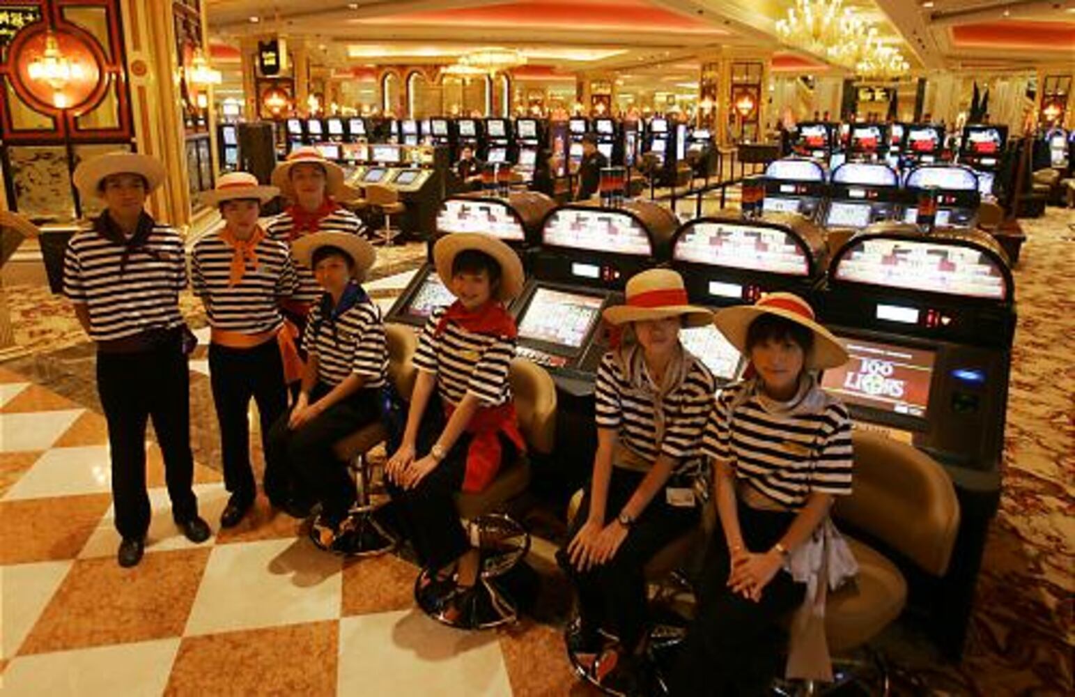 The grand opening of the Venetian Macao Resort Hotel