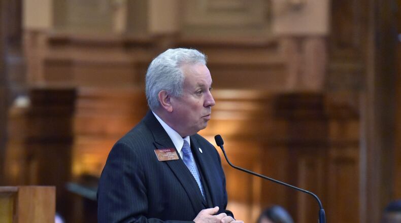 State Rep. Ron Stephens, R-Savannah, has proposed a bill that would authorize the Georgia Lottery to manage an online sports wagering system, with some proceeds going to fund HOPE scholarships. HYOSUB SHIN / HSHIN@AJC.COM