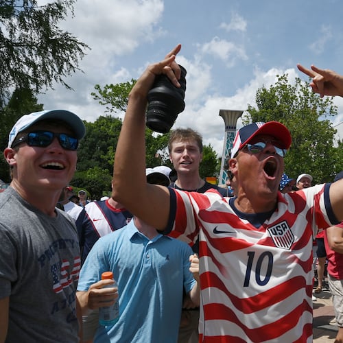 Decatur WatchFest at Decatur Square is another must-visit World Cup event. (Hyosub Shin/AJC)