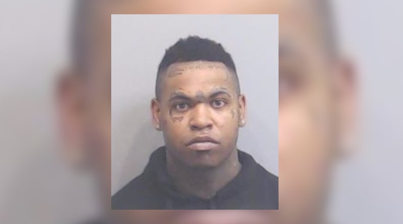 David Clay, 28, of Riverdale, was booked into the Fulton County Jail on charges of murder, aggravated assault and possession of a firearm during the commission of a felony, online jail records show. (Credit: Fulton County Sheriff's Office)