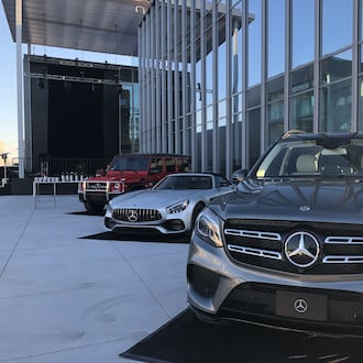 Mercedes-Benz USA opened its new headquarters in Sandy Springs on Thursday, March 15, 2018. (J. Scott Trubey/AJC)