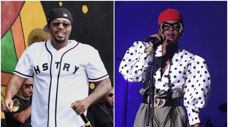 Nas and  Lauryn Hill have announced a joint North American tour. (Photo by Jeff Kravitz/FilmMagic, STRINGER/AFP/Getty Images)