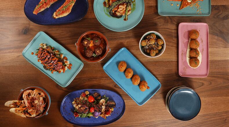 Food from the Buena Vida menu.