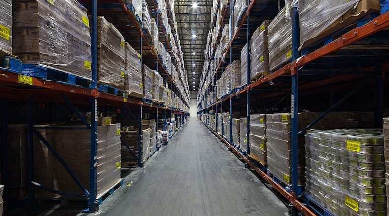 Inside an Americold warehouse. Source: Americold.