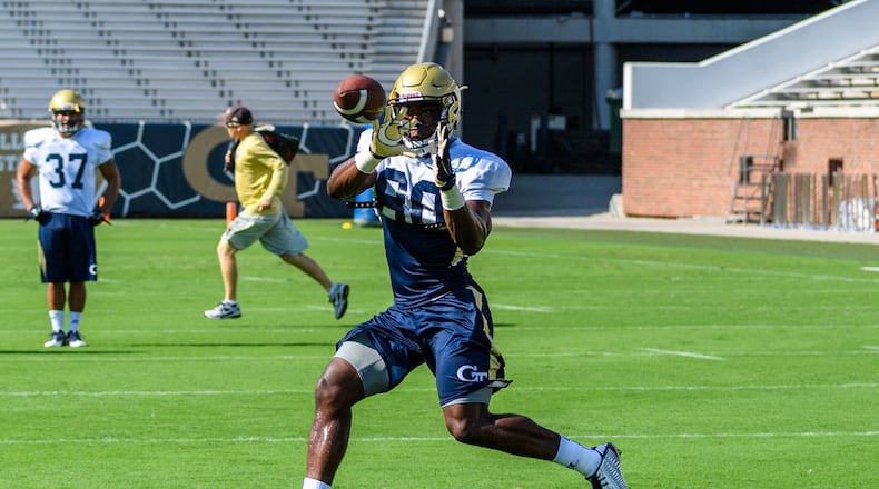 Georgia Tech wide receiver Jalen Camp.