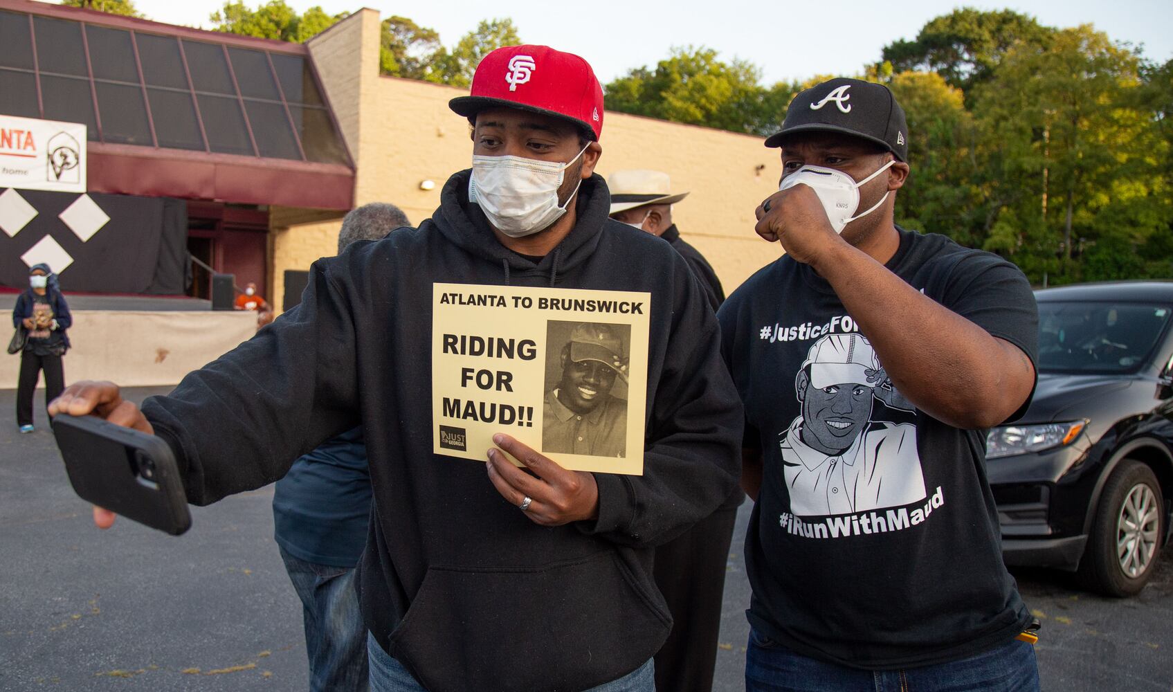 PHOTOS: Residents gather to demand justice in Ahmaud Arbery case