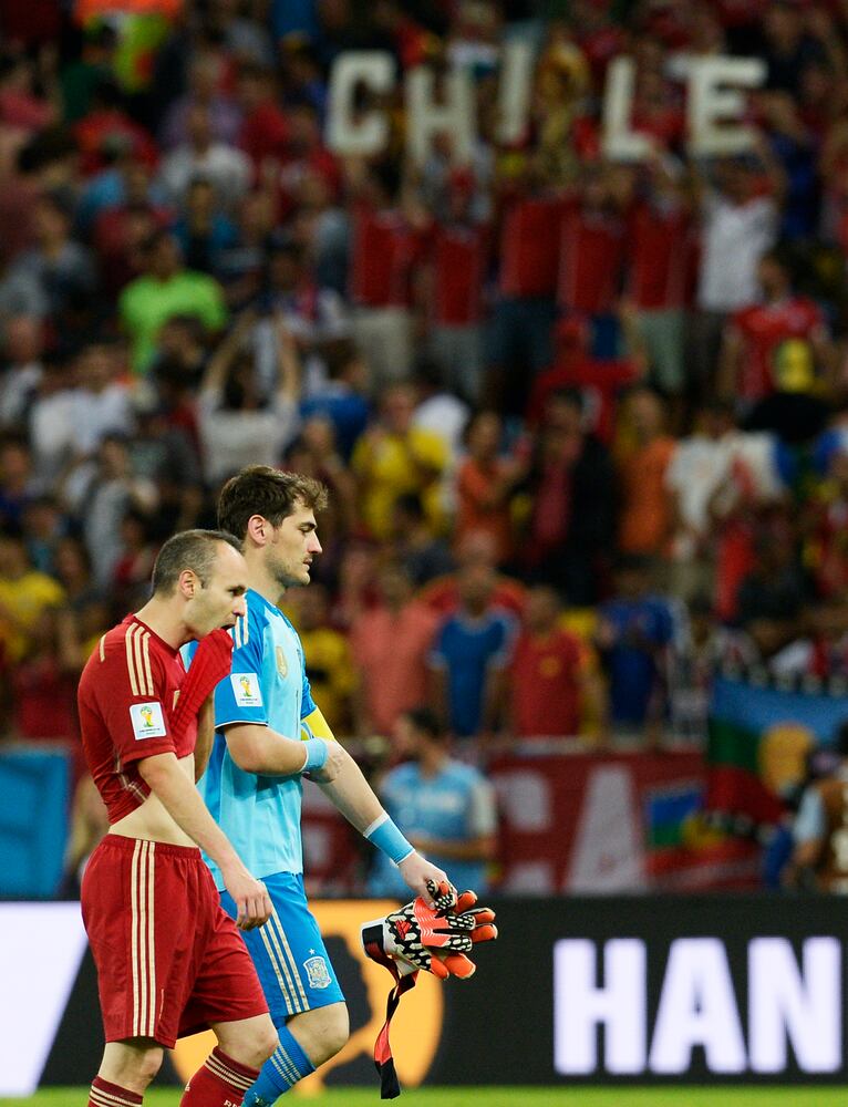 World Cup: Spain vs. Chile, 06.18.14