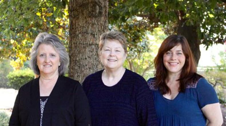 Glennwood Elementary Principal Dianna Herron-Watson (center) with School Manager Karen Hearn (left) and Instructional Coach Jill Tolsma (right). Herron-Watson’s June retirement leaves City Schools Decatur with three openings for principals.Courtesy City Schools Decatur