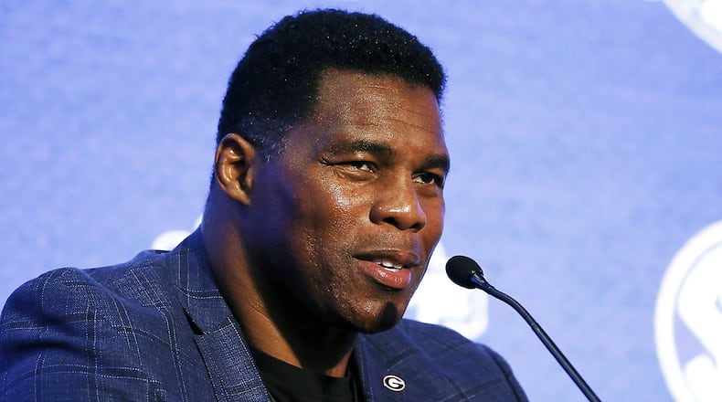 Herschel Walker is a Republican candidate for U.S. Senate.
