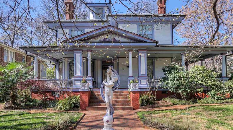 A circa-1905 home in Historic Inman Park is listed by RE/MAX of Georgia for $1,425,000.