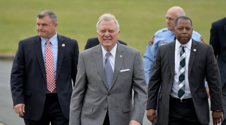 Gov. Nathan Deal. BRANT SANDERLIN/BSANDERLIN@AJC.COM