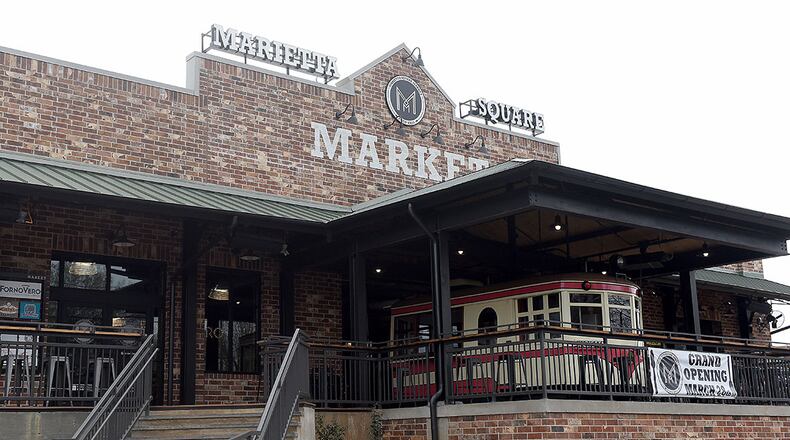 Exterior of the Marietta Square Market.