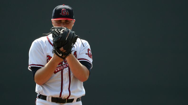 Gwinnett Braves starting pitcher Sean Newcomb (ranks second in the International League in strikeouts and walks, while surrendering the second fewest hits.