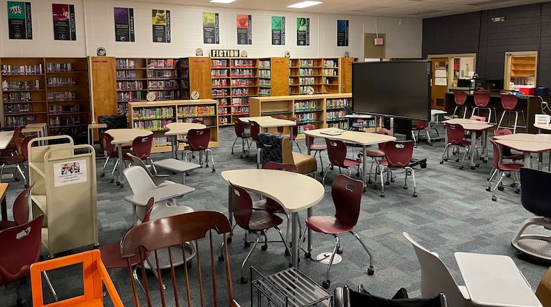 At the media/library learning commons at Daniell Middle School in Marietta, books are the property of the school. Funding for the Inchy Bookworm Vending Machine would provide an additional incentive for the students to practice the SWARM principles and earn points for rewards. The machine would hold about 20 books representative of the school's diverse population including those for low reader levels. Books chosen through Inchy would be the students.