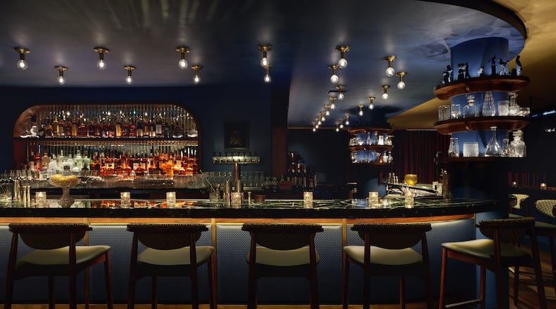 The Betty at Kimpton Sylvan Hotel is meant to evoke the feel of a 1950s supper club. Courtesy of Kimpton Sylvan Hotel