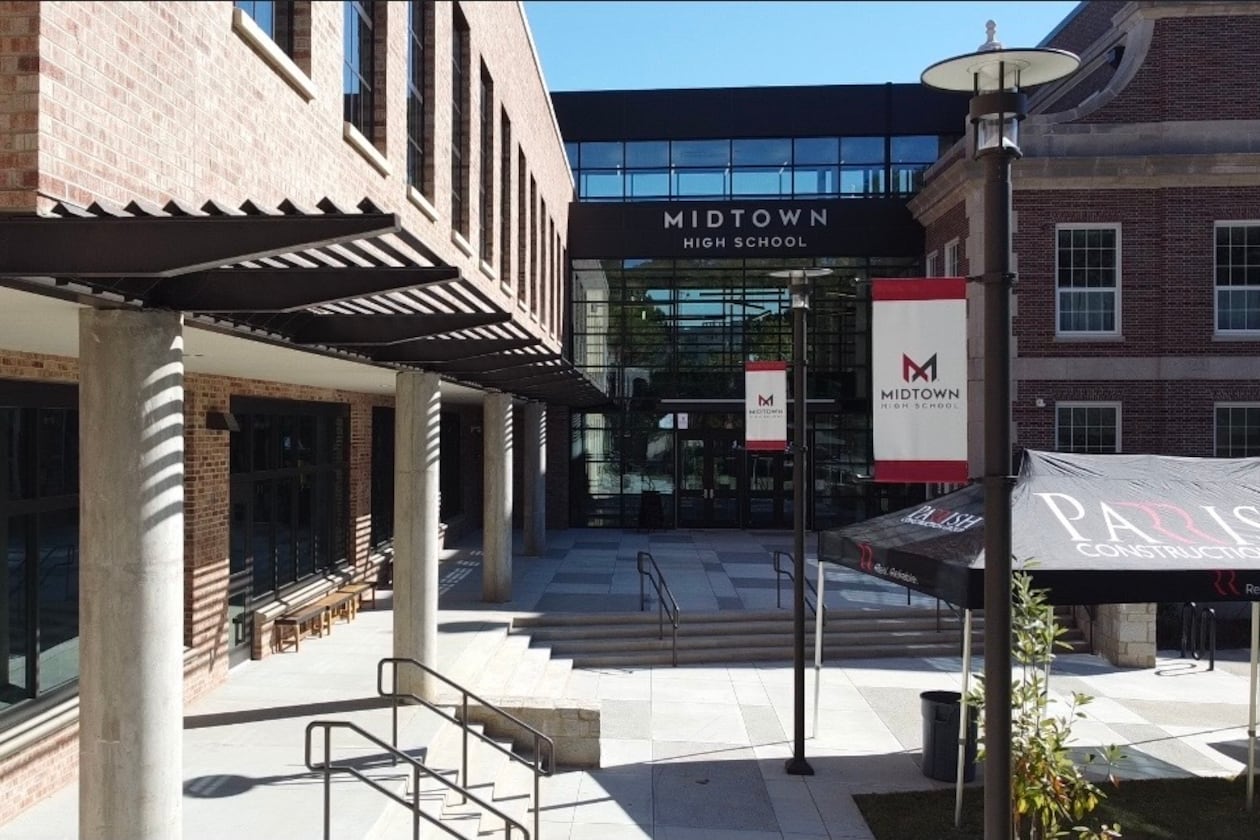 Midtown High School, formerly known as Grady High School, underwent a $34.9 million renovation in 2021. (Courtesy of Atlanta Public Schools)