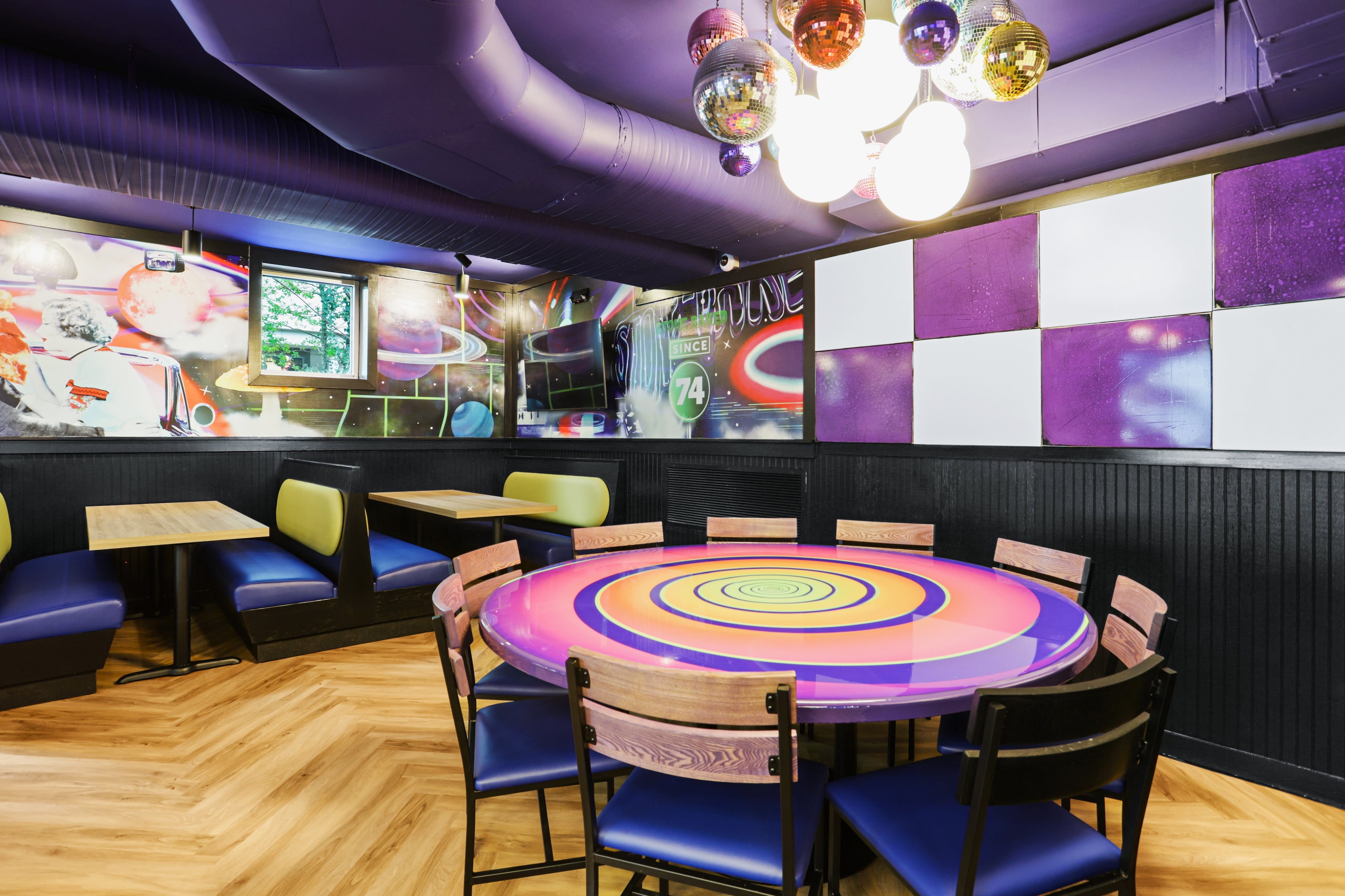 Mellow Mushroom's revamped downtown Decatur location will reopen Dec. 8, 2025. (Courtesy of Mellow Mushroom)