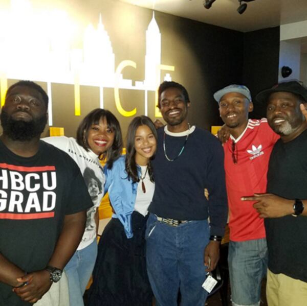 Andre 3000 played Hip-Hop Trivia at Slice Piedmont.