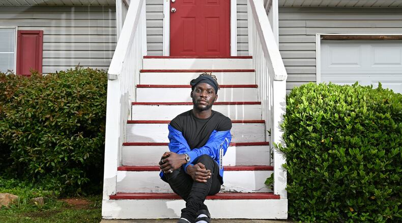 Shaquille Gordon, a resident of the home provided by Here’s to Life to those with HIV/AIDS. The organization is funded by the federal HOPWA program. The city of Atlanta gets the money and is supposed to reimburse groups like Here’s to Life across 29 metro counties, but the city has so mismanaged the program that HUD is threatening to cut funding.