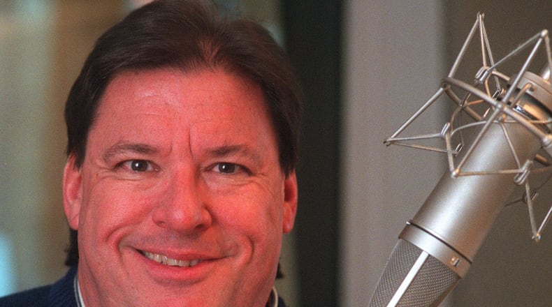 Warren “Rhubarb” Jones was a morning host at country station Y106 and then Eagle 106.7 from 1985 to 2008. He was inducted into the Georgia Radio Hall of Fame in 2007. AJC FILE PHOTO 1999