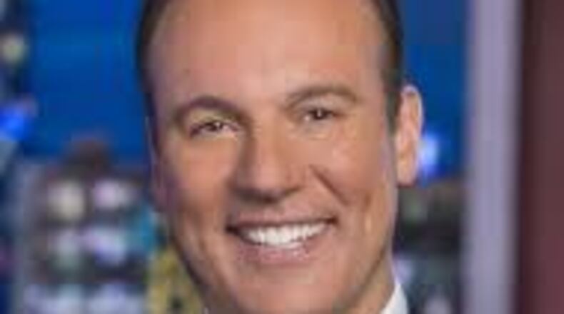 Ken Rodriguez will be wearing a Cavs t-shirt soon because the Fox 5 station lost a best to Fox 8 in Cleveland thanks to the Hawks loss to the Cavs last week. CREDIT: Fox 5