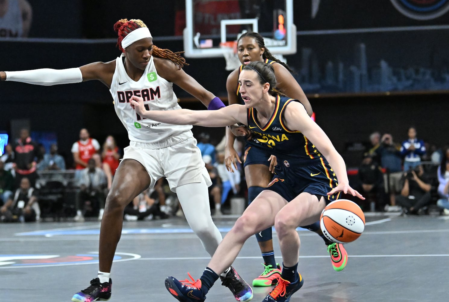 Exhibition game between Atlanta Dream and Indiana Fever