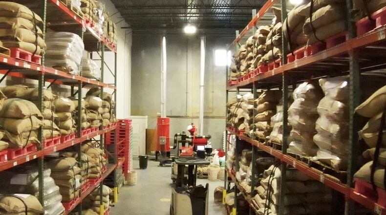 Demand for goods has surged with the usual holiday buying rush, but it is not just seasonal buying on the rise. So the need for workers to been especially acute in warehousing and transportation. In Suwanee, Volcanica Coffee, an online specialty coffee roaster, is doubling the size of its warehouse. (Courtesy Volcanica Coffee)
