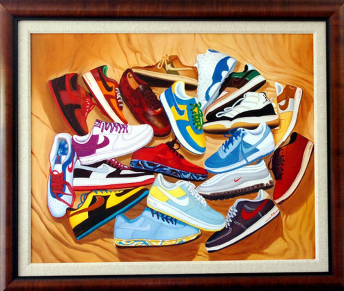 The shoe collection of Hawk's Josh Childress