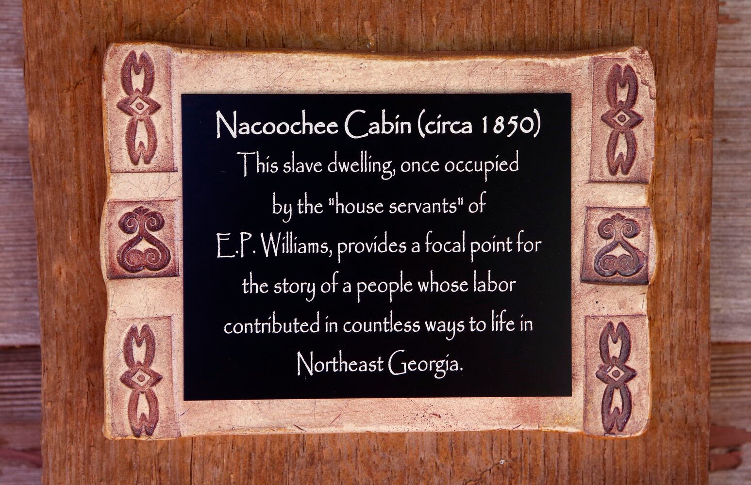 Saving a former slave cabin in north Georgia
