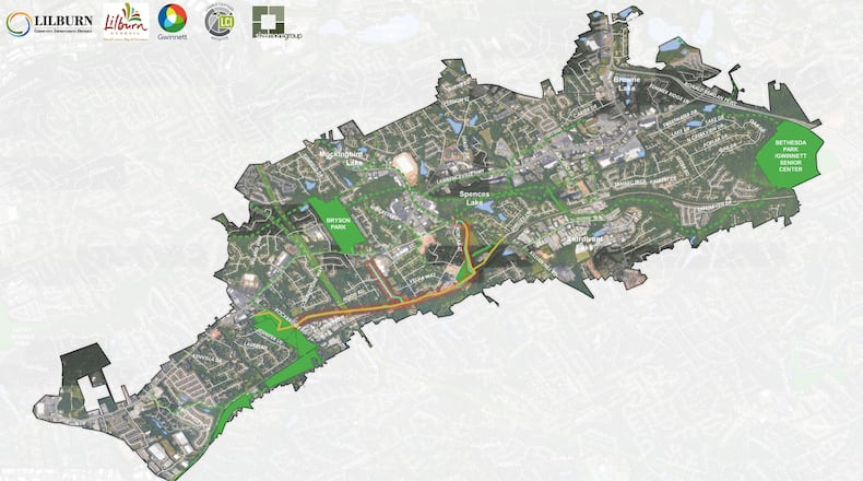 Lilburn recently adopted the Livable Centers Initiative Study and intends to use the LCI recommendations as the base for its updated comprehensive plan. (Courtesy City of Lilburn)
