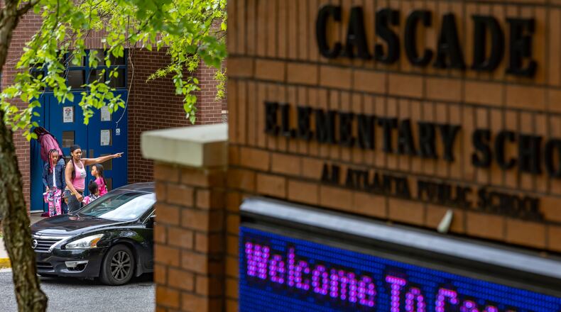 Students at a southwest Atlanta elementary school have been sent to another school after a gas leak was discovered as staff arrived Wednesday morning, April 24, 2024 officials said. Authorities told Channel 2 Action News that one adult felt lightheaded and students at Cascade Elementary School weren’t allowed inside as Atlanta fire crews worked to address the leak.“It’s kinda weird, scary,” Charina Hardeman told The Atlanta Journal-Constitution as she picked up her son and nephew. Parents got a phone call with a voice recording letting them know about the situation, she said. “I was just trying to figure out what was going on,” Hardeman said of getting the voicemail. “Of course, I called the school, no answer. So as soon as I got a chance to leave work, I came.” She said this was the first time she’s heard of a gas leak happening at the school. “I hope they keep us more updated because that one voicemail didn’t do nothing,” she said, adding that even if the leak is repaired today, her son “probably won’t be at school (Thursday) just to be safe.” (John Spink/AJC)