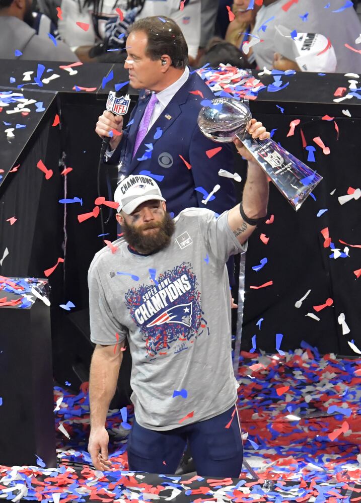 Photos: Patriots celebrate, Rams commiserate at Super Bowl