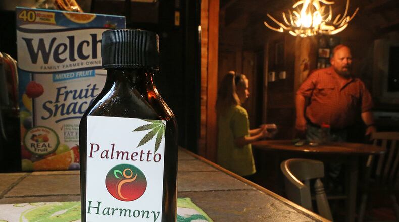 Palmetto Harmony cannabis oil. Curtis Compton / ccompton@ajc.com
