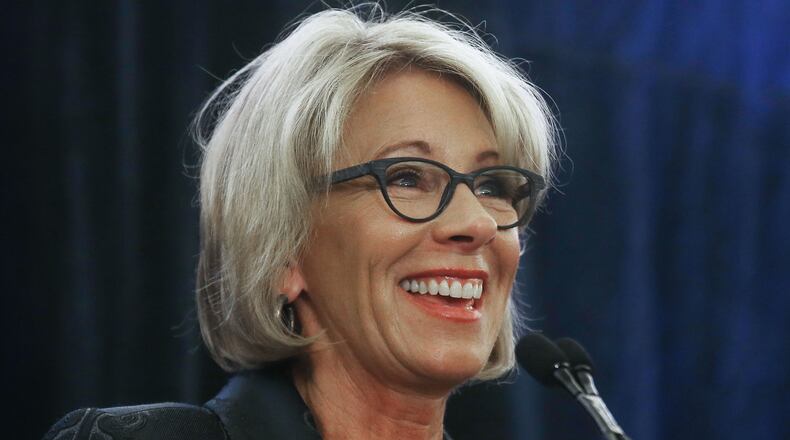 Betsy DeVos. (Photo: Mario Tama/Getty Images)