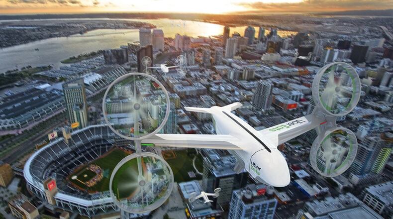 Uber Elevate rendering. Source: Uber