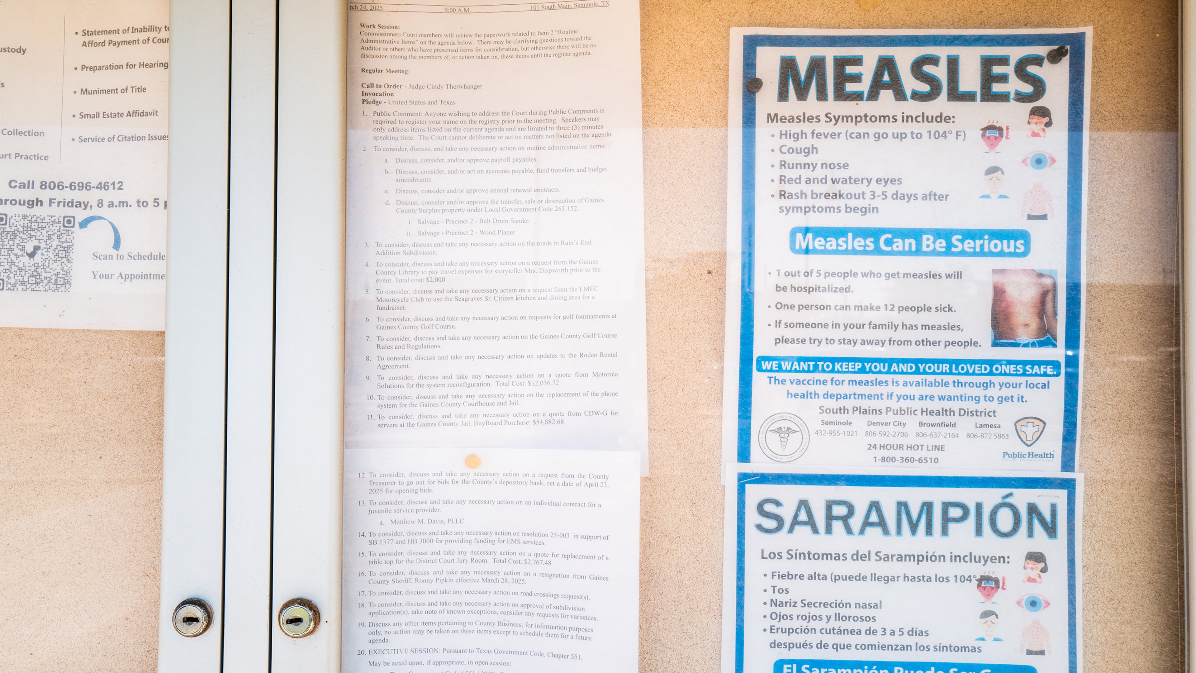 The CDC says there have been 1,514 measles cases reported in the U.S. as of Tuesday, including a large outbreak in west Texas and New Mexico in April that led to the deaths of two unvaccinated children and an unvaccinated adult. (Brandon Bell/TNS 2025)