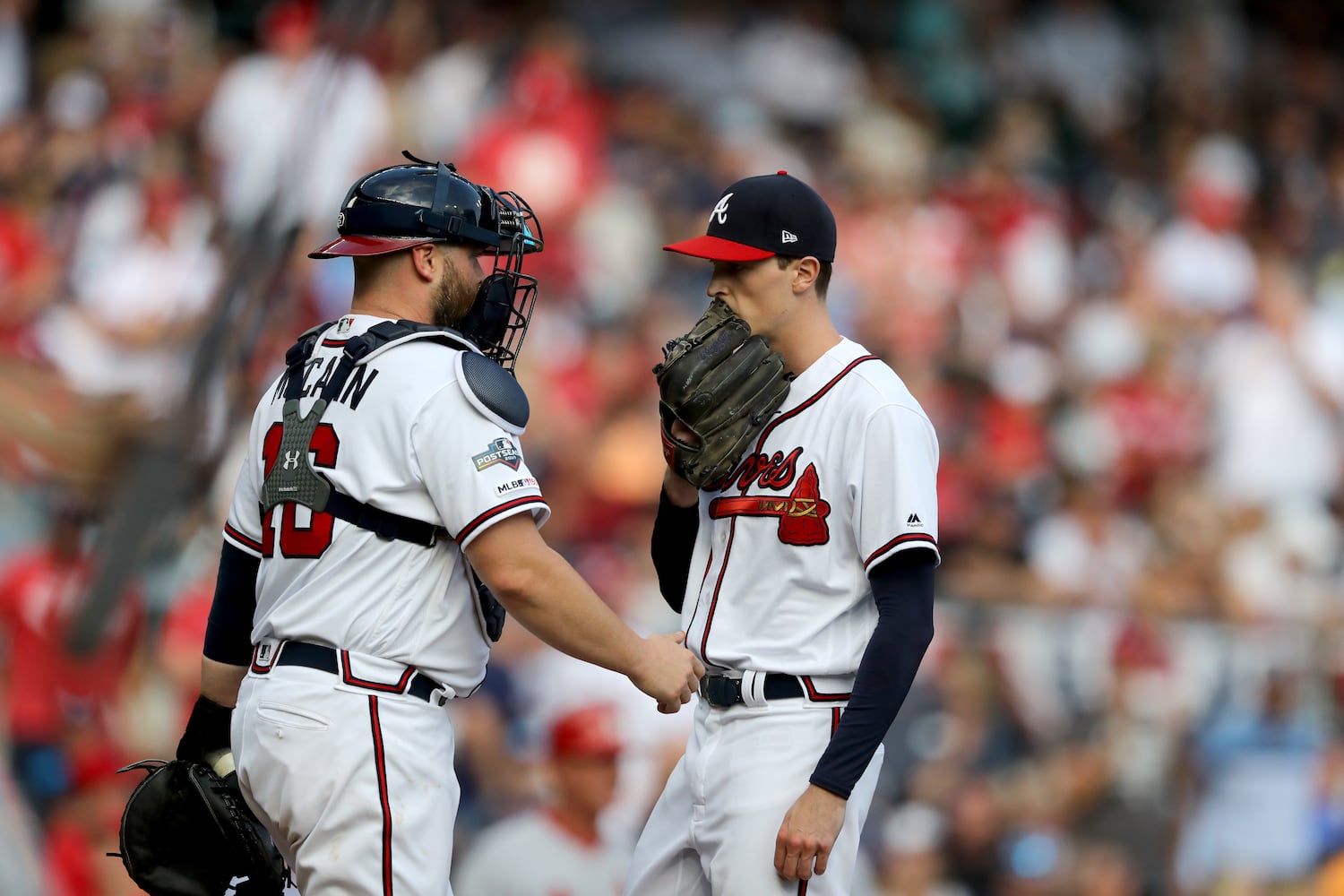 Photos: Braves fall way behind the Cardinals