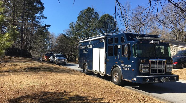 A SWAT team found James Burley, 33, dead from a self-inflicted gunshot wound inside a home in Gwinnett County Monday, police said.